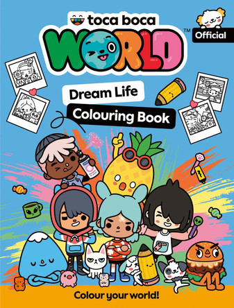 Toca Boca Dream Life Colouring Book Toca Boca 9780008786458