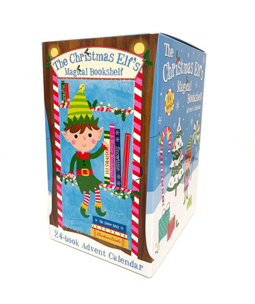 The Christmas Elf's Magical Bookshelf Advent Calendar: Contains 24 books! Various 9781398507005