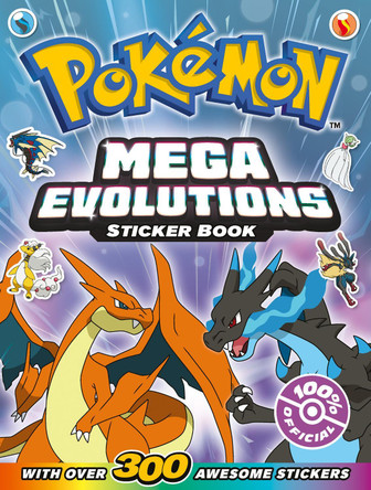 Pokemon Mega Evolutions Sticker Book Pokemon 9780008797003