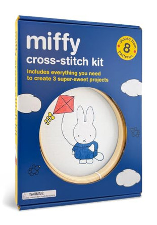 Miffy Cross-Stitch Kit: Includes Everything You Need to Create 3 Super-Sweet Projects (Choose from 8 Patterns) Sosae Caetano 9798894140124