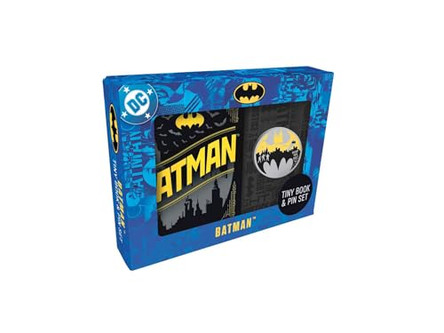 DC Comics: Batman Tiny Book and Pin Set Insight Editions 9798337403328