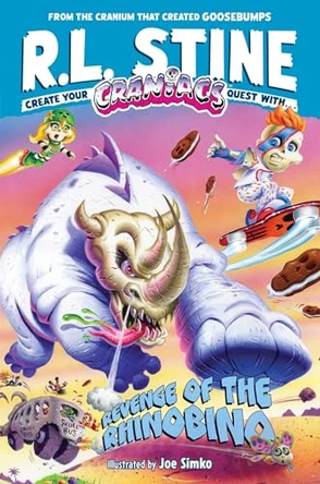Revenge of the Rhinobino R.L. Stine 9798347109241