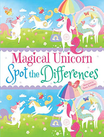 Magical Unicorn Spot the Differences Sam Loman 9780486832296
