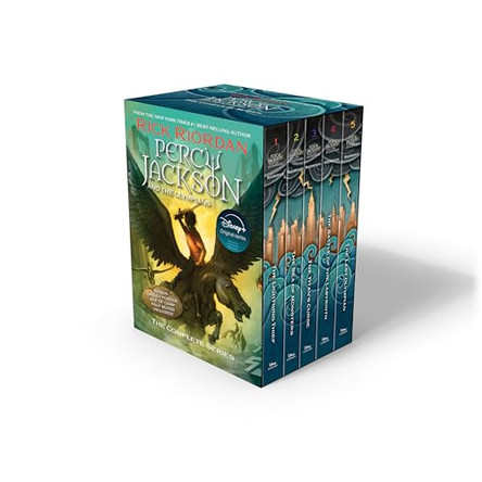 Percy Jackson and the Olympians 5 Book Paperback Boxed Set (w/poster) Rick Riordan 9781368119993