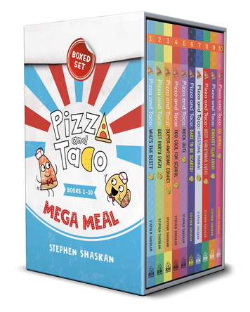 Pizza and Taco Mega Meal Boxed Set (Books 1-10): (A Graphic Novel Boxed Set) Stephen Shaskan 9798217231423