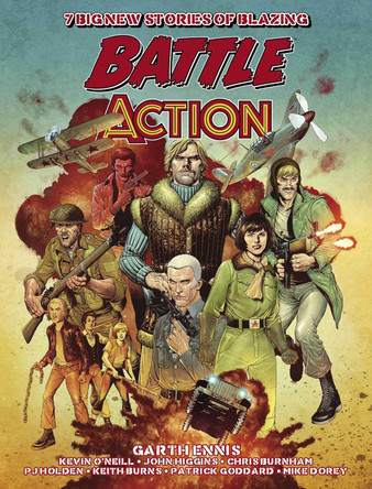 Battle Action: New War Comics by Garth Ennis Garth Ennis 9781786186737