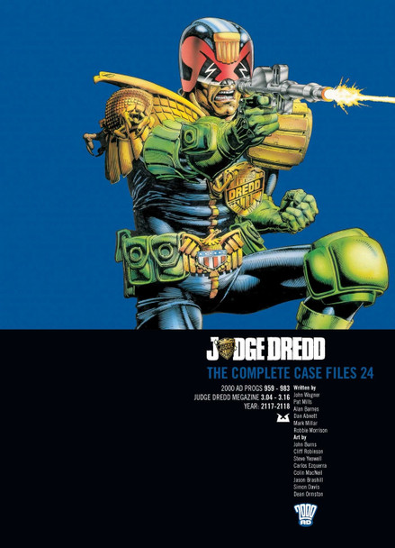 Judge Dredd: The Complete Case Files 24 John Wagner 9781781083390