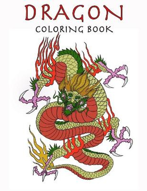 Dragon: Coloring book Maurice Blue 9798643292821