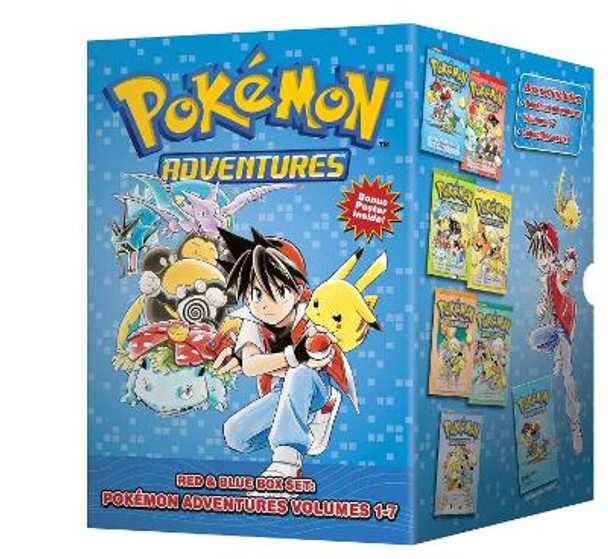 Pokemon Adventures Red & Blue Box Set (Set Includes Vols. 1-7) Hidenori Kusaka 9781421550060
