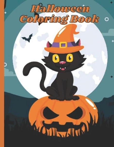 Halloween Coloring Book by Activity Press
