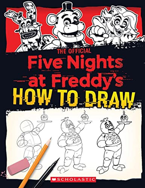 Five Nights at Freddy's How to Draw Scott Cawthon 9781338804720