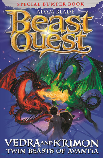 Beast Quest: Vedra & Krimon Twin Beasts of Avantia by Adam Blade