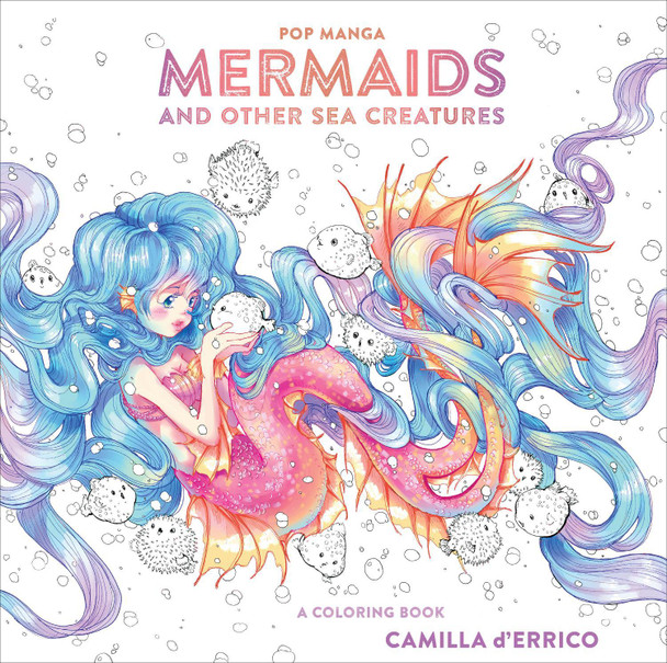 Pop Manga Mermaids and Other Sea Creatures by C D'errico