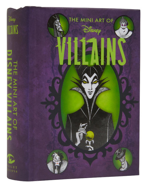 Disney: The Mini Art of Disney Villains | Disney Villains Art Book by Brooke Vitale