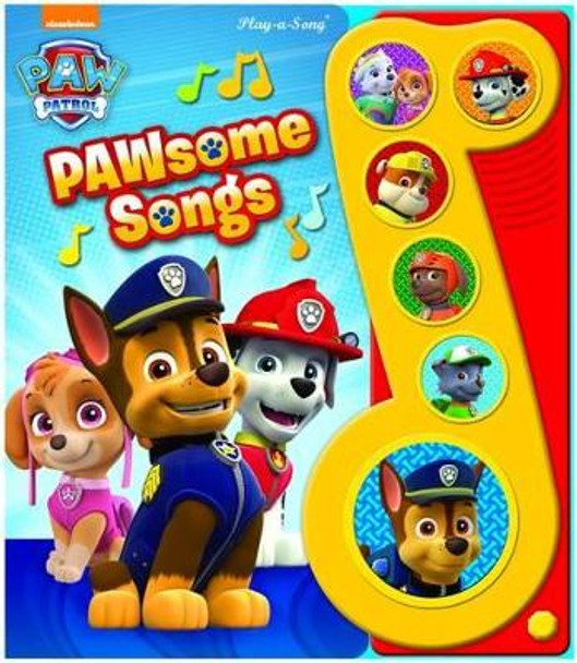 Nickelodeon PAW Patrol: PAWsome Songs Sound Book PI Kids 9781503705203