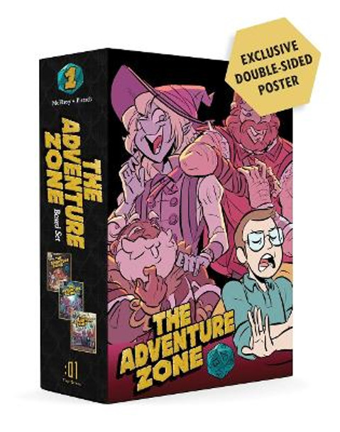 The Adventure Zone Boxed Set: Here There Be Gerblins, Murder on the Rockport Limited! and Petals to the Metal Clint McElroy 9781250269454