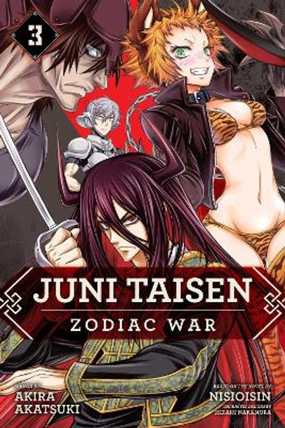 Juni Taisen: Zodiac War (manga), Vol. 3 Akira Akatsuki 9781974702510