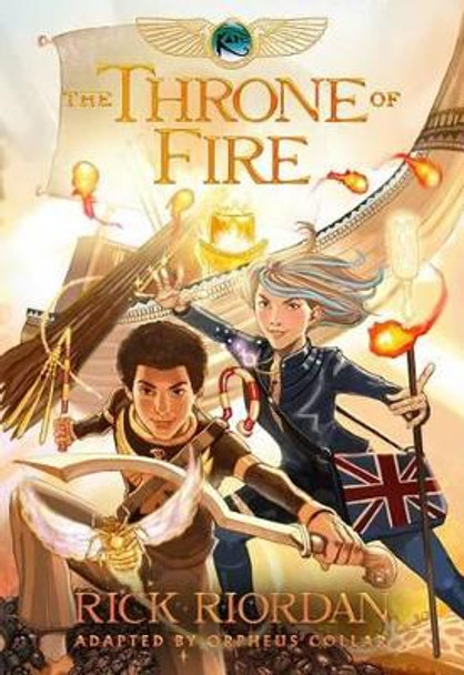 Kane Chronicles, The, Book Two: Throne of Fire: The Graphic Novel, The-The Kane Chronicles, Book Two Rick Riordan 9781484714935