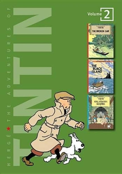 Adventures of Tintin 3 Complete Adventures in 1 Volume: Broken Ear: WITH The Black Island AND King Ottokar's Sceptre Herge 9780316359429