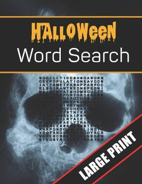 Halloween Word Search Large Print: 96 Word Search Activities for Everyone (Holiday Word Search) Mario Press 9781700508898