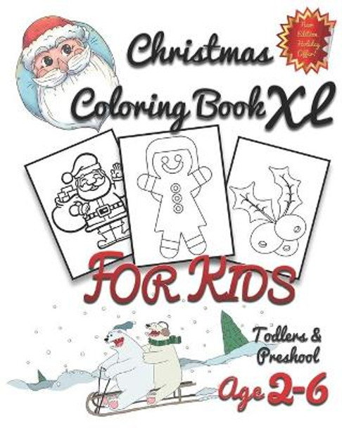 Christmas Coloring Book for Kids by Emilia Dumowska