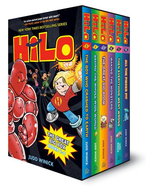 Hilo: The Great Big Box by Judd Winick