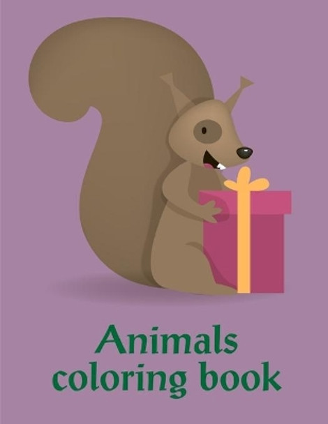 Animals Coloring Book: Christmas books for toddlers, kids and adults J K Mimo 9781674170749