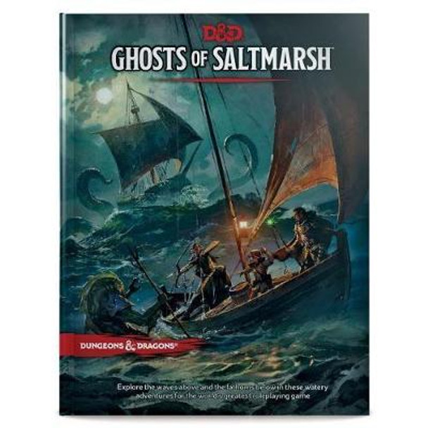 Dungeons & Dragons Ghosts of Saltmarsh Hardcover Book (D&D Adventure) Wizards RPG Team 9780786966752