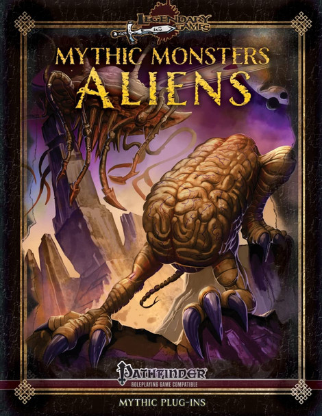 Mythic Monsters: Aliens (alternate cover) Jason Nelson 9781500684389