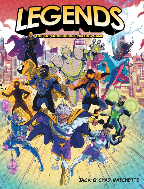 Legends: The Superhero Role Playing Game Jack Matchette 9781039130692