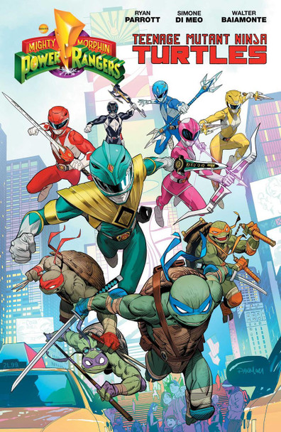 Mighty Morphin Power Rangers/Teenage Mutant Ninja Turtles by Ryan Parrott