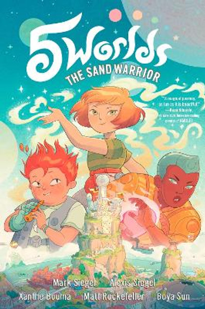 5 Worlds Book 1: The Sand Warrior: (A Graphic Novel) Mark Siegel 9781101935880