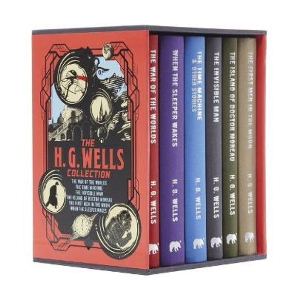The H. G. Wells Collection: Deluxe 6-Book Hardcover Boxed Set H G Wells 9781789505481