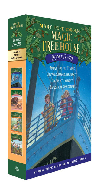 Magic Tree House Books 17-20 Boxed Set by Mary Pope Osborne