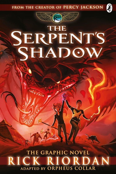 The Serpent's Shadow: The Graphic Novel (The Kane Chronicles Book 3) by Rick Riordan