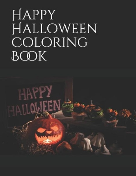 Happy Halloween Coloring Book by Lillian Pasten