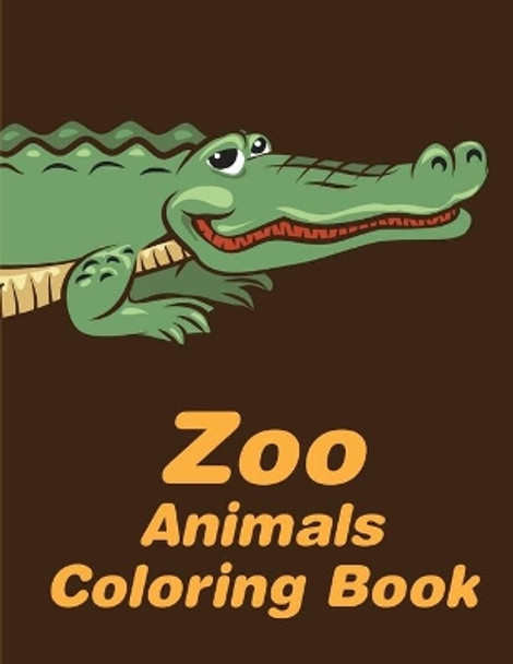 Zoo Animals Coloring Book: Christmas Book Coloring Pages with Funny, Easy, and Relax J K Mimo 9781675344255