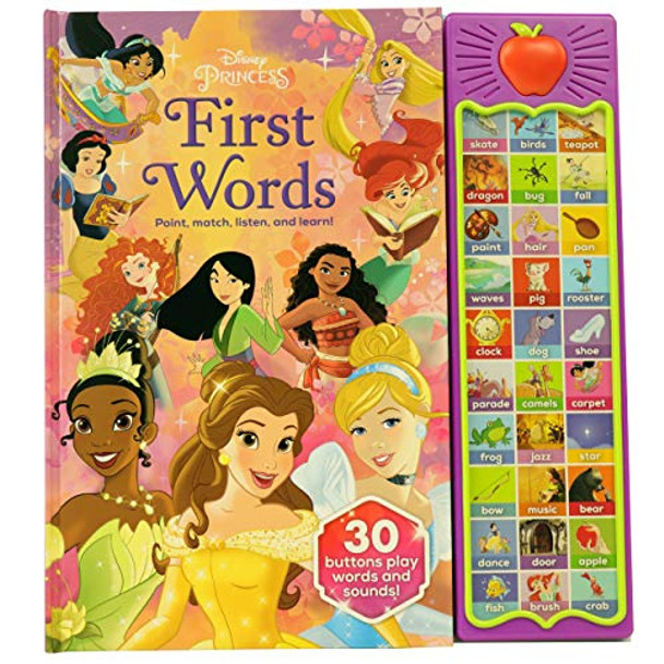 Disney Princess: First Words Sound Book The Disney Storybook Art Team 9781503757868
