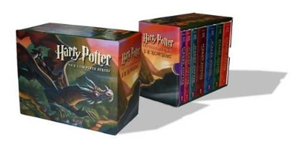 Harry Potter Books 1-7 Special Edition Boxed Set: J. K. Rowling:  9781338218398