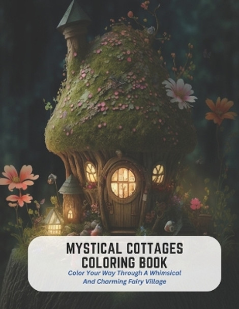 Mystical Cottages Coloring Book: Color Your Way Through A Whimsical And Charming Fairy Village Susan Hansen 9798394735349