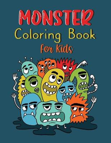 Monster Coloring Book for Kids by Sunshine Publishing