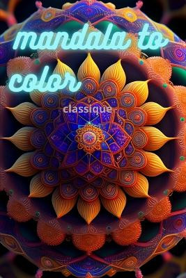 mandala to color by Gabriel Fabr