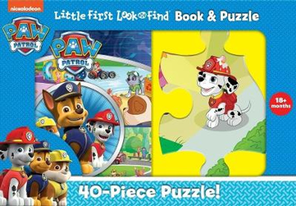 Nickelodeon Paw Patrol: Little First Look and Find Book & Puzzle Pi Kids 9781503755895