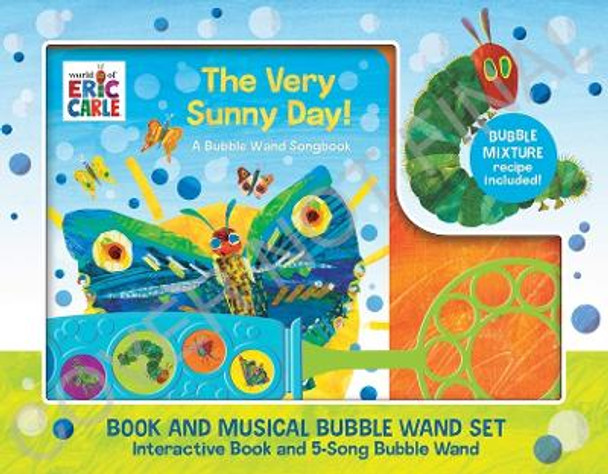 Eric Carle: The Very Sunny Day! Book and Musical Bubble Wand Sound Book Set Pi Kids 9781503772175