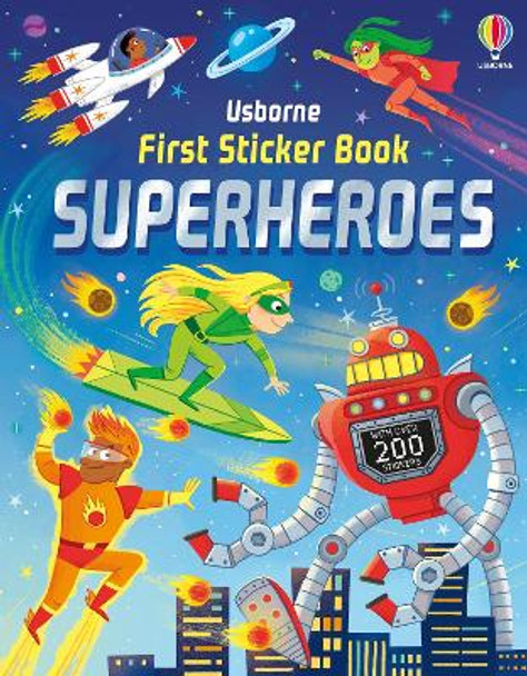 First Sticker Book Superheroes Kate Nolan 9781805070832