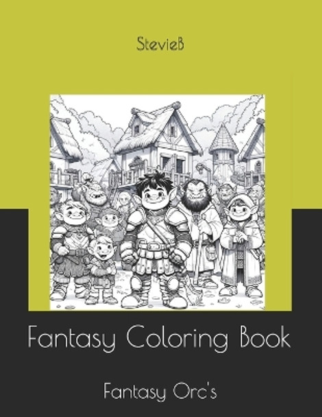 Fantasy Coloring Book by Steven Balderrama