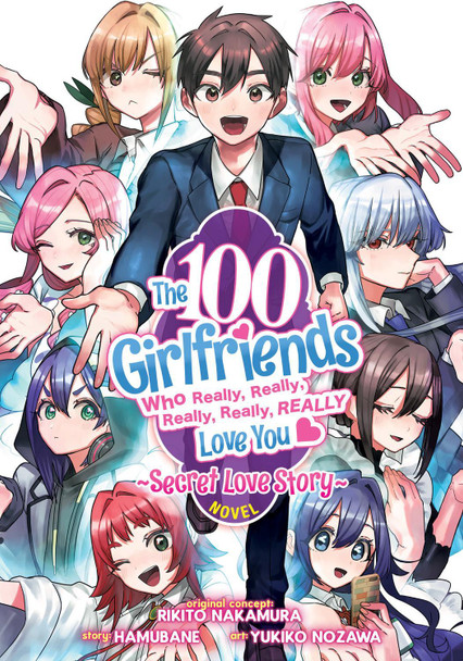 The 100 Girlfriends Who Really, Really, Really, Really, Really Love You: Secret Love Story (NOVEL) by Rikito Nakamura