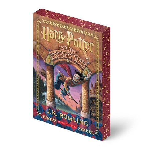 Harry Potter and the Sorcerer's Stone (Stenciled Edges) (Harry Potter, Book 1) by J K Rowling