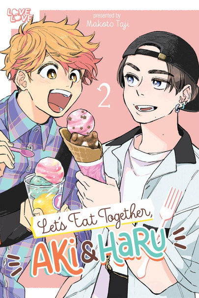 Let's Eat Together, Aki and Haru, Volume 2 by Makoto Taji