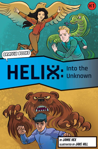 Helix: Into the Unknown (Graphic Reluctant Reader) by Jamie Hex